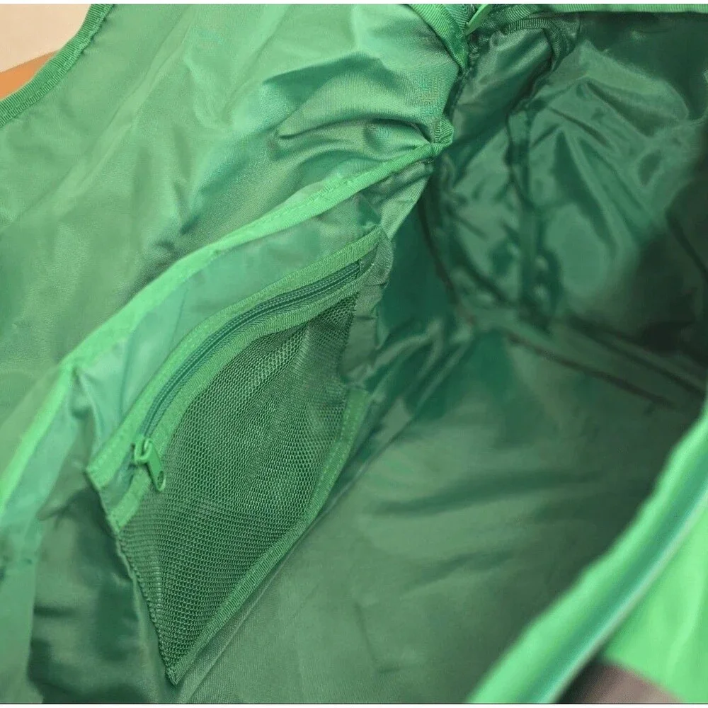 Nike Air Jordan Velocity Duffle Bag Pine Green Gold Small Shoe Garage Gym Travel